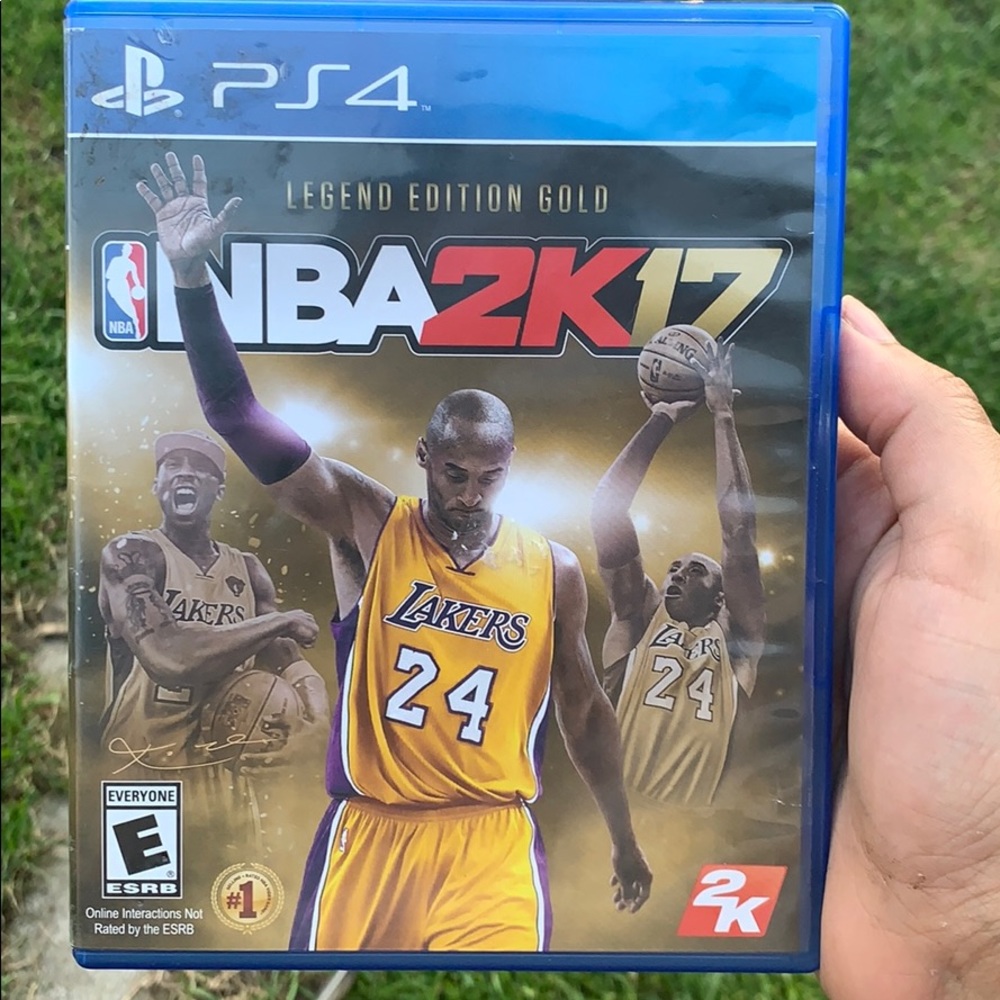 NBA 2k17 Legend edition gold
